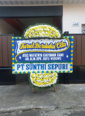 Papan Bunga Duka di Bunaken Kepulauan